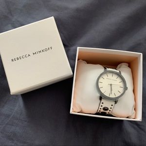 NWT Rebecca Minkoff BFFL Grommet Strap Watch